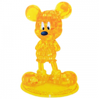 Пазл головоломка 3D Crystal Puzzle Микки Маус жёлтый