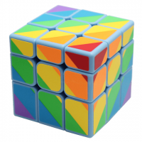 головоломка кубик 3х3 для спидкубинга MoYu SuLong Зеркальный (Мою СуЛонг), синий пластик