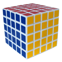 головоломка кубик 5x5 белый марки QIYI