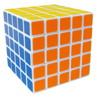 головоломка кубик 5x5 белый марки He Shu