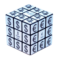 головоломка Валютный куб марки Cybercuber