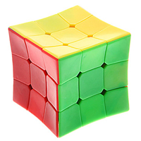 головоломка кубик 3x3 concave (вогнутый) цветной марки QJ