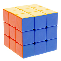 головоломка кубик 3x3x3 цветной марки QJ
