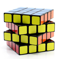 головоломка кубик 4x4 чёрный Lan Lan WTS