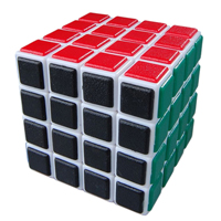 головоломка кубик 4x4 с пластиковыми наклейками Lan Lan WTS