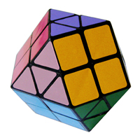 головоломка Rainbow magic cube чёрный марки Guo Jia