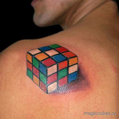 magiccubes_татуировки настоящих фанатов кубика Рубика