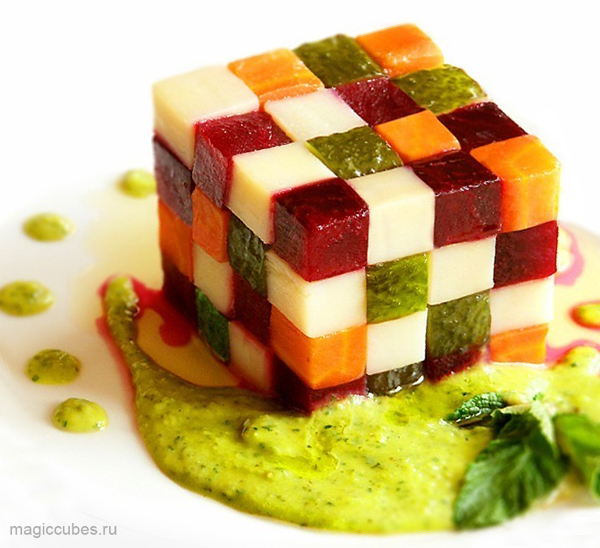 magiccubes_отличный торт в виде кубика Рубика